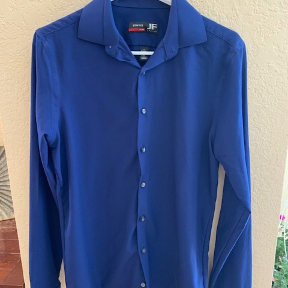 Men's Blue Dress Shirt